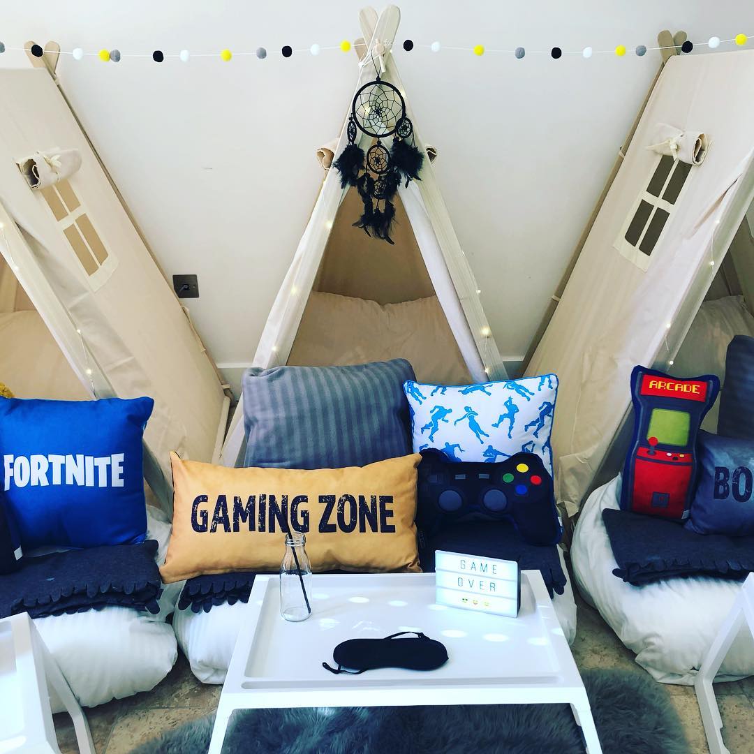 Gamer teepee theme